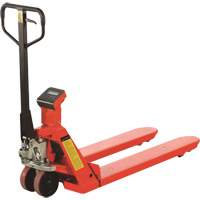 Eco Weigh-Scale Pallet Truck, 48" L x 27" W, 4400 lbs. Cap. FMT Sales Ltd