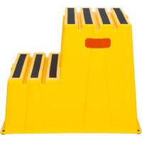 Industrial Step Stool, 2 Steps, 26" x 22-7/16" x 19-11/16" High FMT Sales Ltd