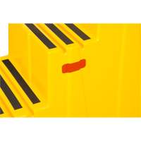 Industrial Step Stool, 3 Steps, 34-13/16" x 22-7/16" x 28-1/2" High FMT Sales Ltd