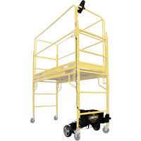 Syst&egrave;me de motorisation pour &eacute;chafaudage Climb-N-Go FMT Sales Ltd