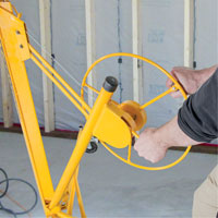 Appareils de levage pour panneaux de cloisons s&egrave;ches FMT Sales Ltd