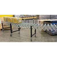 Expandable Conveyor, 18" W x 12' L, 200 lbs. per lin. ft. Capacity FMT Sales Ltd