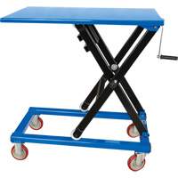 Manual Scissor Lift Table, 37-3/8" L x 23-5/8" W, Steel, 660 lbs. Capacity FMT Sales Ltd