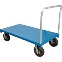 Heavy-Duty Platform Truck, 48" L x 24" W, 1200 lbs. Capacity, Flat Free Casters FMT Sales Ltd