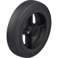 Black Rubber on Cast Iron Core Wheel FMT Sales Ltd