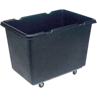 Chariots-caisse pour usage l&eacute;ger Econocarts, Plastique recycl&eacute; noir, 39" lo x 27" la x 29" h, Volume 12 pi³, Capacit&eacute; 200 lb FMT Sales Ltd