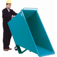 Chariot basculeur en acier, Acier, 1 vg³, Capacit&eacute; de charge de 2000 lb FMT Sales Ltd