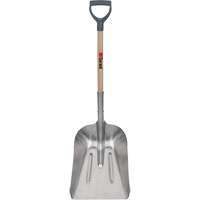 #8 Grain Scoop Shovel, Wood, Aluminum Blade, D-Grip Handle, 29" Length FMT Sales Ltd