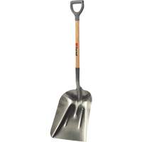 Grain Scoop #8, Wood, Aluminum Blade, D-Grip Handle FMT Sales Ltd