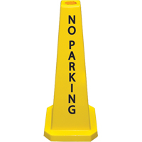 "No Parking" Lamba Traffic Cones, English FMT Sales Ltd
