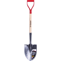 Pelle ronde Pro, Lame Acier durci, Bois, Manche Prise en D FMT Sales Ltd
