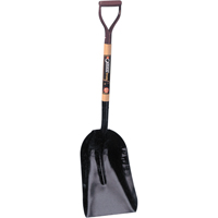 Grain & Coal Scoop Shovel, Wood, Tempered Steel Blade, D-Grip Handle, 27-3/4" Length FMT Sales Ltd