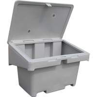 Salt Sand Container SOS, With Hasp, 42" x 29" x 30", 11 cu. Ft., Grey FMT Sales Ltd