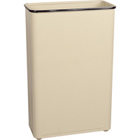 Rectangular Waste Basket, 96 Quarts, Steel FMT Sales Ltd