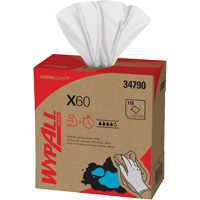 WypAll&reg; X60 Wipers, All-Purpose, 16-3/4" L x 8-3/8" W FMT Sales Ltd