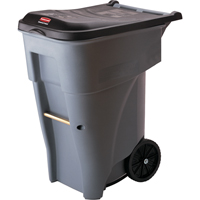 Brute&reg; Roll Out Containers, Polyethylene, 65 US gal. FMT Sales Ltd