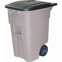 Brute&reg; Roll Out Containers, Plastic, 50 US gal. FMT Sales Ltd