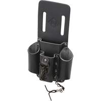 Tool Belt Pouch, Multiple Tool Holder, Leather, 4 Pockets FMT Sales Ltd