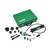 Ensemble de poinçonnage avec pompe manuelle et poinçons Slug-Buster FMT Sales Ltd