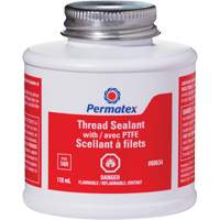 Scellant &agrave; filets avec PTFE, Bouteille &agrave; dessus brosse, 118 ml, -54°C - 150°C/-65°F - 300°F FMT Sales Ltd