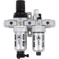 AFRLCM14 2-Piece Miniature Air Filter, Regulator & Lubricator, 1/4" NPT FMT Sales Ltd