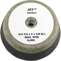 Resin Bond Cup Wheel, 4" x 2", 5/8"-11NC Arbor, Type 11 FMT Sales Ltd