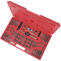 Premium SAE/Metric Alloy Tap & Die Set, 76 Pieces FMT Sales Ltd