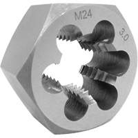 Metric Hex Die, 1" Dia., 8 mm-1 Thread, Alloy Steel FMT Sales Ltd