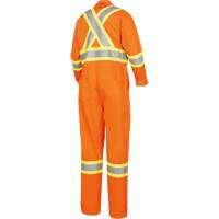 5555 High Visibility FR Rated & Arc Rated Safety Coveralls, Size 36, High Visibility Orange, 11 cal/cm² FMT Sales Ltd