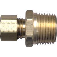 Raccord m&acirc;le de tuyau, 3/16" x 1/8" dia., Laiton FMT Sales Ltd