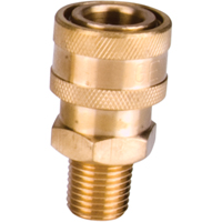 1/4" Male Brass Quick Disconnect Sockets FMT Sales Ltd