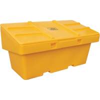Salt Sand Container SOS, With Hasp, 72" x 36" x 36", 36 cu. Ft., Yellow FMT Sales Ltd