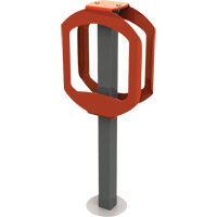 Bike Stop Bike Racks, Steel, 2 Bike Capacity FMT Sales Ltd