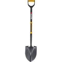 Pelle ronde Pro, Lame Acier durci, Fibre de verre, Manche Prise en D FMT Sales Ltd