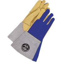 Gants de soudage &agrave; l'arc TIG et MIG, Cuir fleur de daim, Taille Grand FMT Sales Ltd