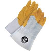 Gants de soudage &agrave; l'arc TIG Gander Brand, Cuir de daim refendu, Taille 11 FMT Sales Ltd
