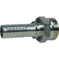 Boss Spud x Hose Shank, Steel, 2" FMT Sales Ltd