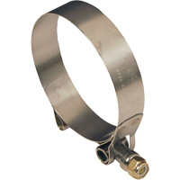 T-Bolt Clamp, Min Dia. 1.344", Max Dia. 1.562" FMT Sales Ltd