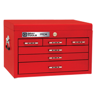 Coffre sup&eacute;rieur de s&eacute;rie PRO+, 26" la, 6 tiroirs, Rouge FMT Sales Ltd