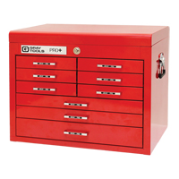Coffre sup&eacute;rieur de s&eacute;rie PRO+, 26" la, 9 tiroirs, Rouge FMT Sales Ltd