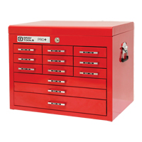 Coffre sup&eacute;rieur de s&eacute;rie PRO+, 26" la, 12 tiroirs, Rouge FMT Sales Ltd