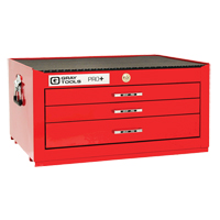 Coffre interm&eacute;diaire de s&eacute;rie PRO+, 26" la, 3 tiroirs, Rouge FMT Sales Ltd
