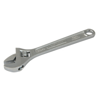 Adjustable Wrench, 12" L, 1-1/2" Max Width, Chrome FMT Sales Ltd