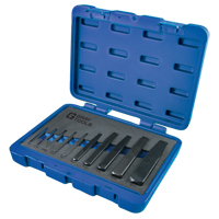 Jeu d'extracteurs &agrave; vis, Carbure/Acier au chrome/Acier rapide au cobalt/Acier rapide, 10 Morceaux FMT Sales Ltd