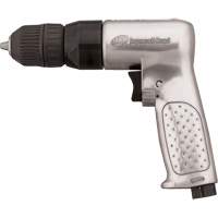 Reversible Air Drill, 4 CFM, 1/4" NPTF, 93 dBA, 3/8" Chuck, Keyless FMT Sales Ltd