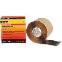 Scotch&reg; Rubber Mastic Tape 2228, 50.8 mm (2") x 3 m (10'), Black FMT Sales Ltd