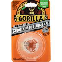 Tough & Clear Mounting Tape, 25.4 mm (1") x 1.52 m (5'), Clear FMT Sales Ltd