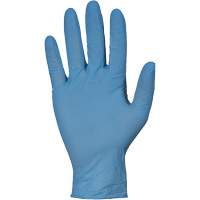 Gants jetables RDNPF KeepKleen, Grand, Nitrile, 4 mils, Sans poudre, Bleu, Classe 2 FMT Sales Ltd