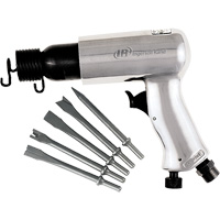 Marteau pneumatique avec jeu de burins, 3 pi³/min, 1/4" NPT, 3500 coups/min, 11/16" x 2-5/8" (17,46 mm x 66,68 mm) FMT Sales Ltd
