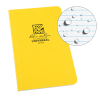 Field-Flex Bound Book, Soft Cover, Yellow, 128 Pages, 4-5/8" W x 7-1/4" L FMT Sales Ltd